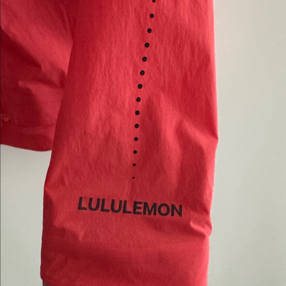 Lululemon Coral Lightweight Running Jacket Zip Up Athletic Size 12 - Picture 3 of 8